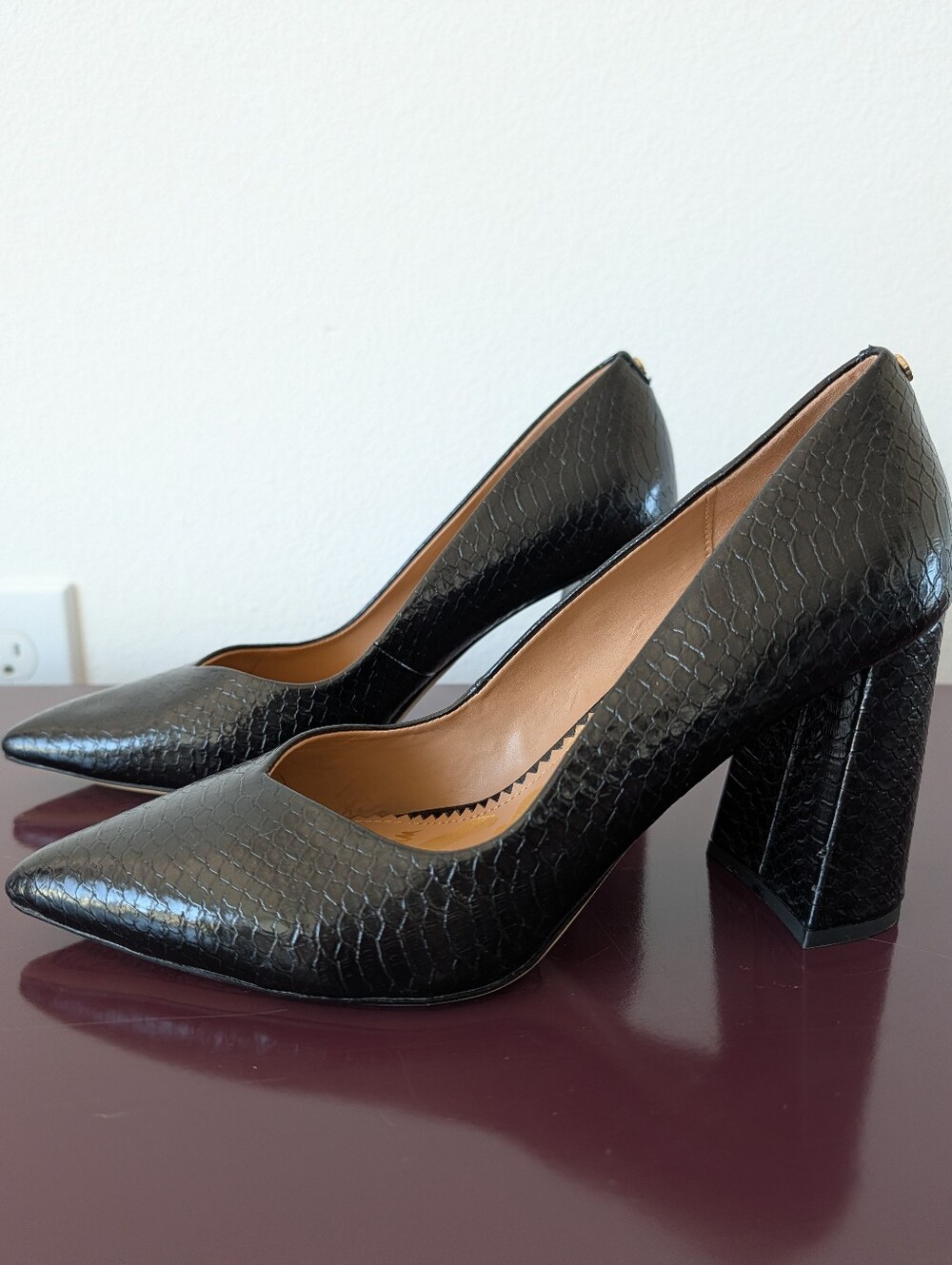 Circus By Sam Edelman Croc Print Heels - Picture 3 of 7